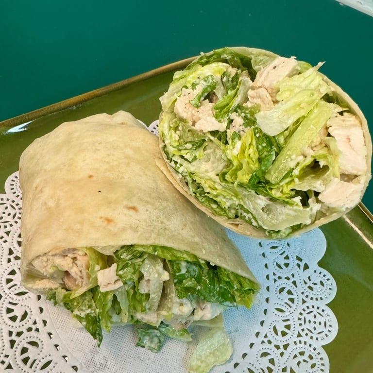 Delicious Chicken Caesar Wrap and More